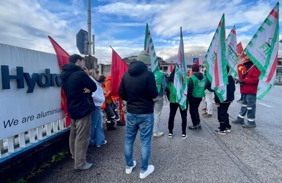  Hydro Extrusions annuncia la chiusura dello stabilimento di Feltre: 48 ore di sciopero a partire da giovedì 27 novembre