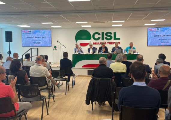 Consiglio generale della Filca Belluno Treviso